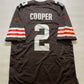 Cleveland Browns #2 Amari Cooper Nike Game Jersey - Mens Medium