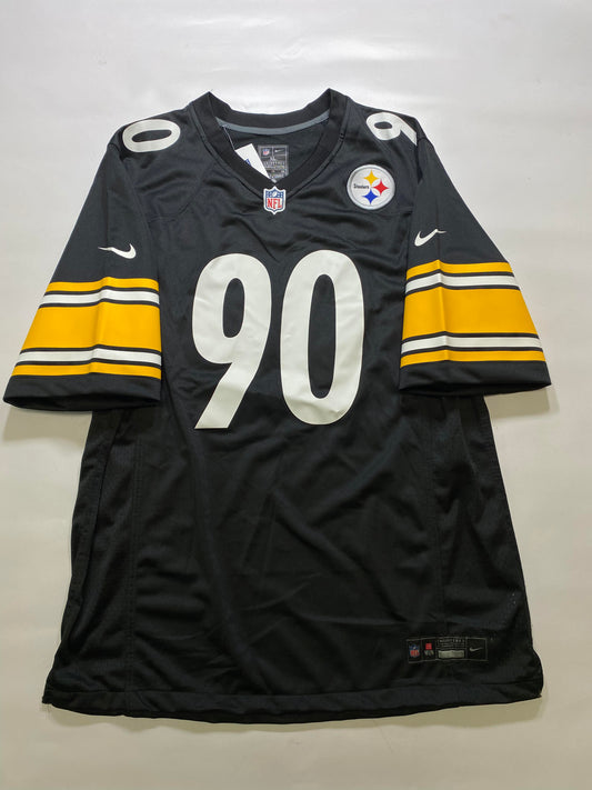 Pittsburgh Steelers #90 T. J. Watt Nike Game Jersey - Mens XL