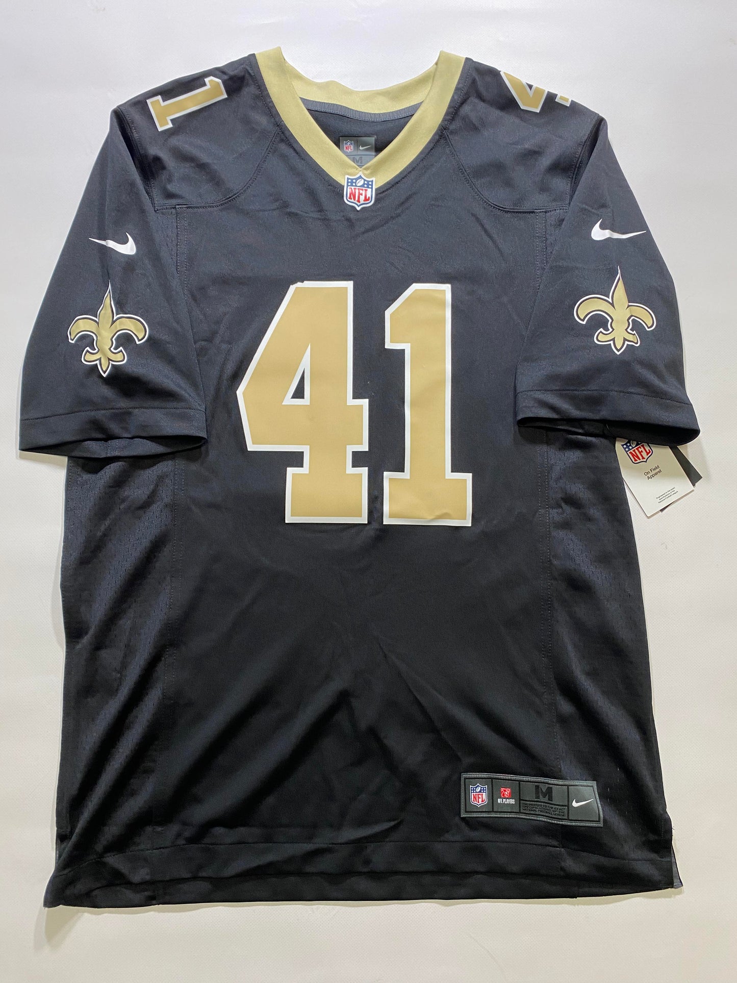 New Orleans Saints #41 Alvin Kamara Nike Game Jersey - Mens Medium