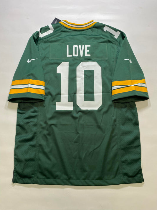 Green Bay Packers #10 Jordan Love Nike Game Jersey - Mens Large