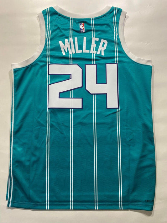 Charlotte Hornets #24 Brandon Miller Nike NBA Icon Jersey - Mens Large