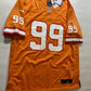 Tampa Bay Buccaneers Orange Throwback Nike NFL Game Jersey Warren Sapp #99 Mens