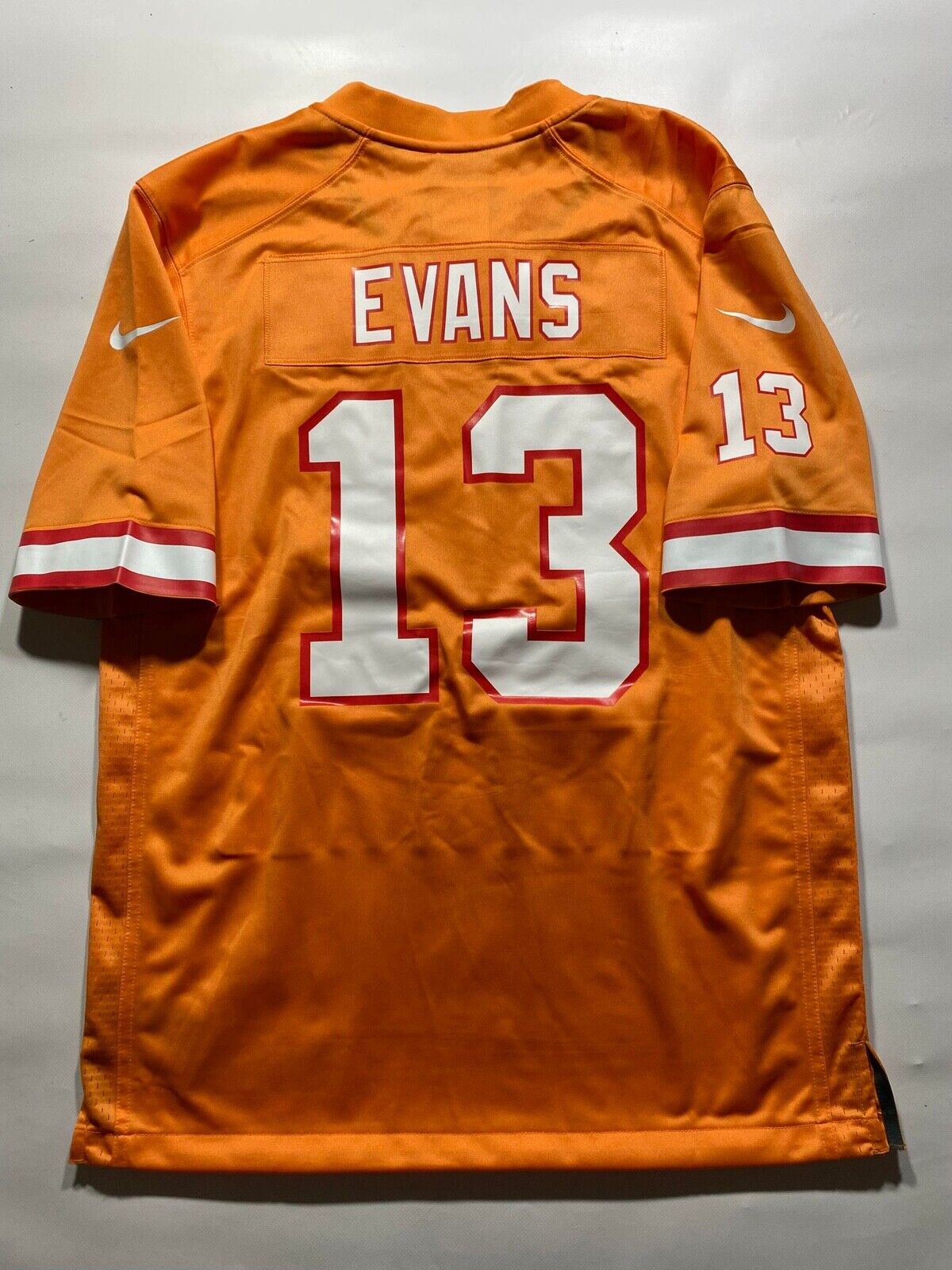 Tampa Bay Buccaneers #13 Mike Evans Nike NFL Throwback Jersey - Mens Medium - American Sports Jerseys