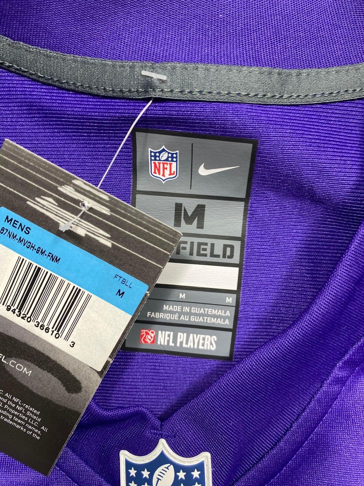 Minnesota Vikings #19 Adam Thielen Nike NFL Game Jersey - Mens Medium - American Sports Jerseys