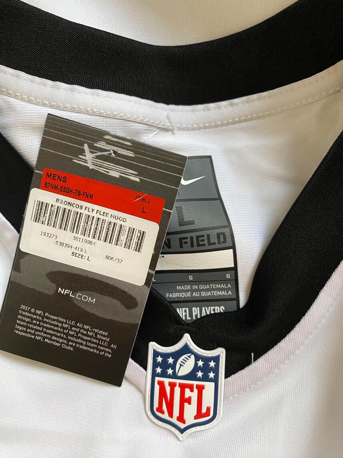 New Orleans Saints Road Nike NFL Game Jersey - Derek Carr #4 - Mens Large