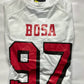 San Francisco 49ers #97 Nick Bosa Nike NFL Game Jersey - Mens Small - American Sports Jerseys