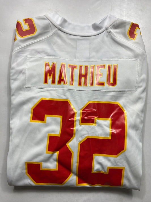 Kansas City Chiefs #32 Tyrann Mathieu Nike NFL Game Jersey - Mens Large - American Sports Jerseys