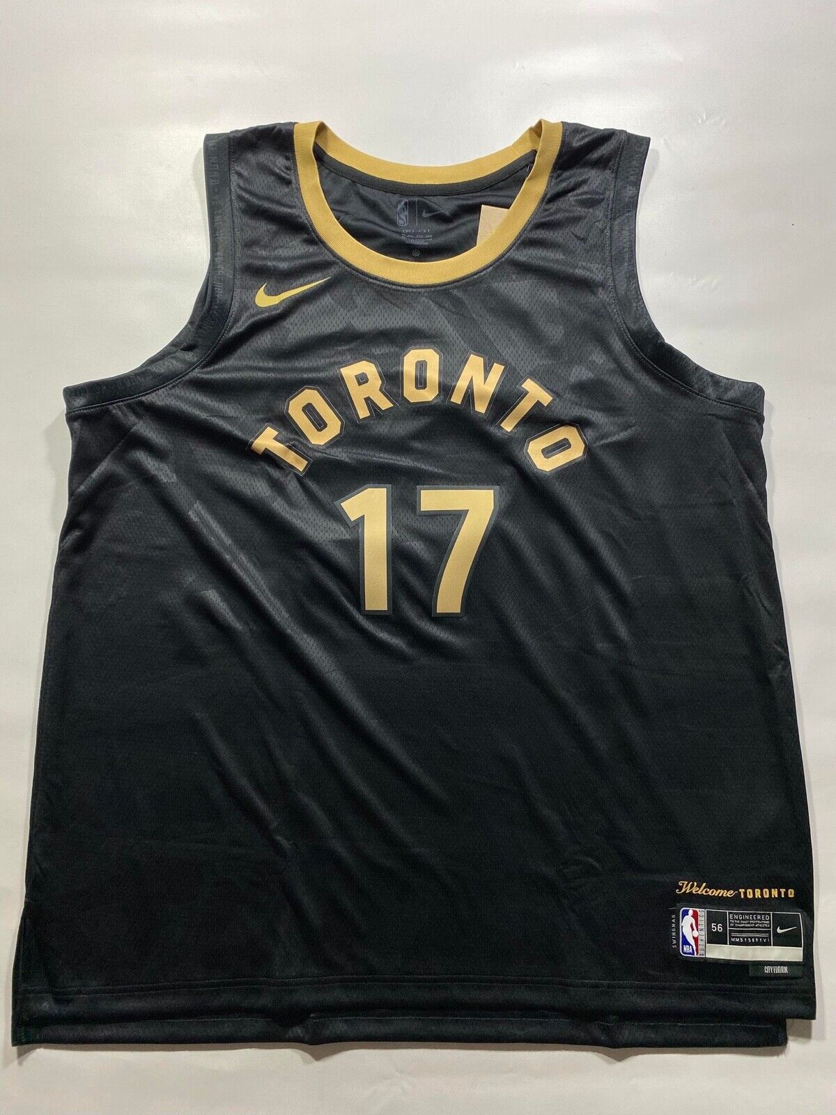 Toronto Raptors Nike NBA City Edition Jersey - Dennis Schröder #17 - Mens XXL