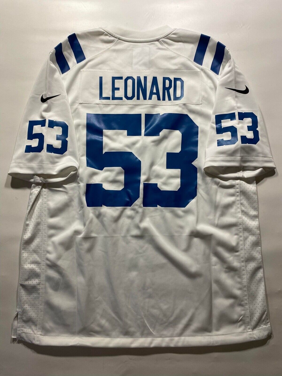 Indianapolis Colts #53 Darius Leonard Nike NFL Game Jersey - Mens Large - American Sports Jerseys