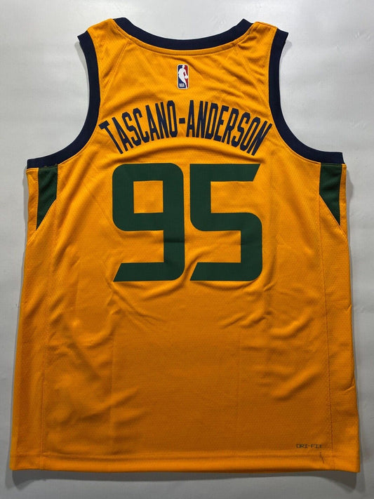 Utah Jazz #95 Juan Toscano-Anderson Nike NBA Statement Jersey - Mens Large