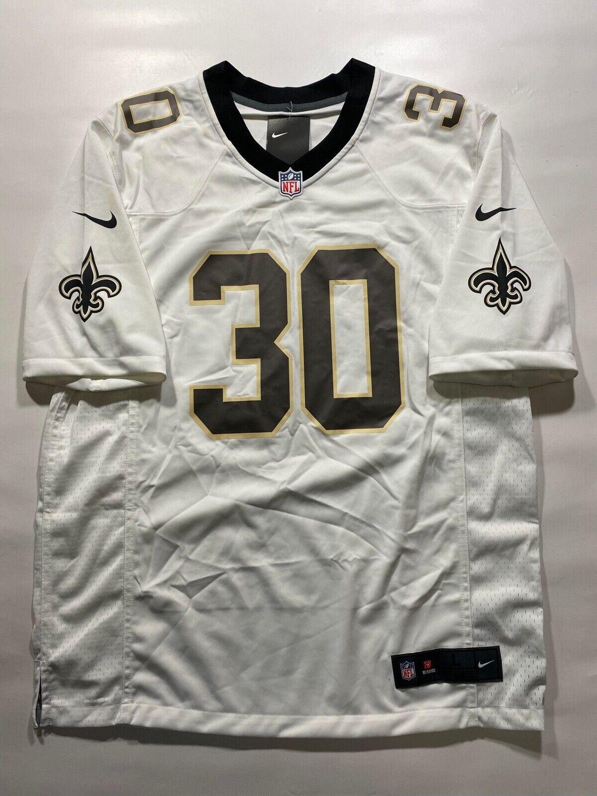 New Orleans Saints Road Nike NFL Game Jersey - Jamaal Williams #30 - Mens Large