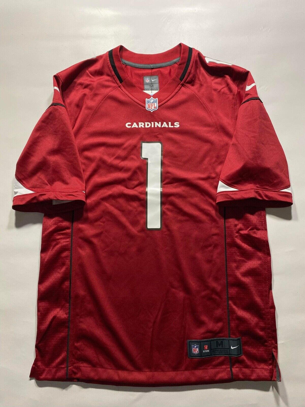 Arizona Cardinals #1 Kyler Murray Nike NFL Game Jersey - Mens Medium - American Sports Jerseys