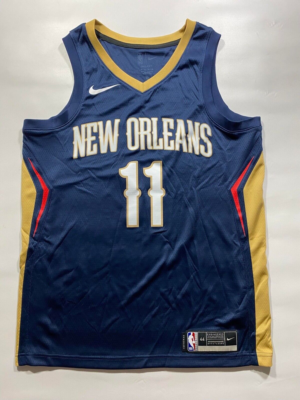 New Orleans Pelicans Nike NBA Icon Edition Jersey - Dyson Daniels #11 - Mens