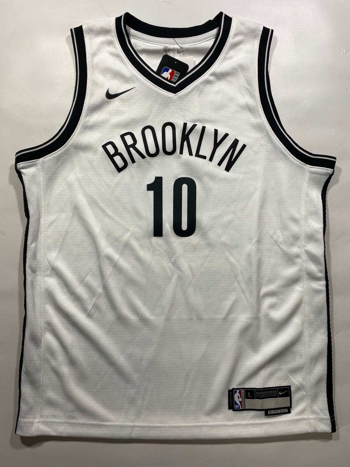 Brooklyn Nets #10 Ben Simmons Nike Association NBA Jersey - Youth Large - American Sports Jerseys