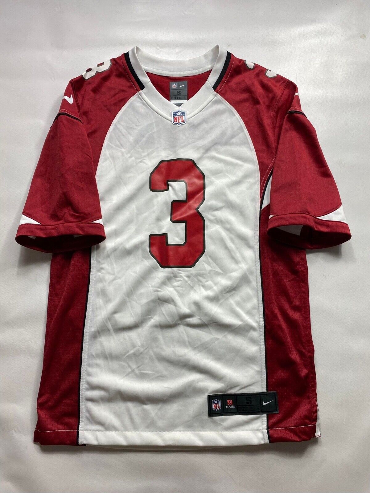 Arizona Cardinals #3 Budda Baker Nike NFL Game Jersey - Mens Small - American Sports Jerseys