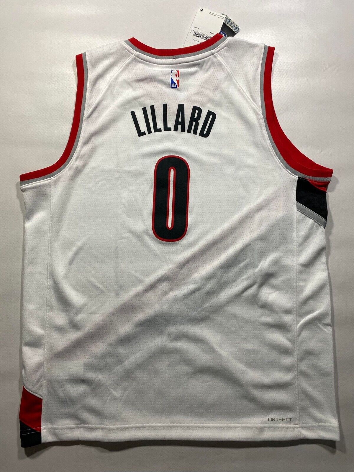 Portland Trail Blazers Nike NBA Association Jersey Damian Lillard #0 Youth XL