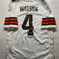 Cleveland Browns Road Nike NFL Game Jersey - Deshaun Watson #4 - Mens Small