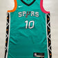 San Antonio Spurs #10 Jeremy Sochan Nike NBA City Jersey - Mens Small - American Sports Jerseys