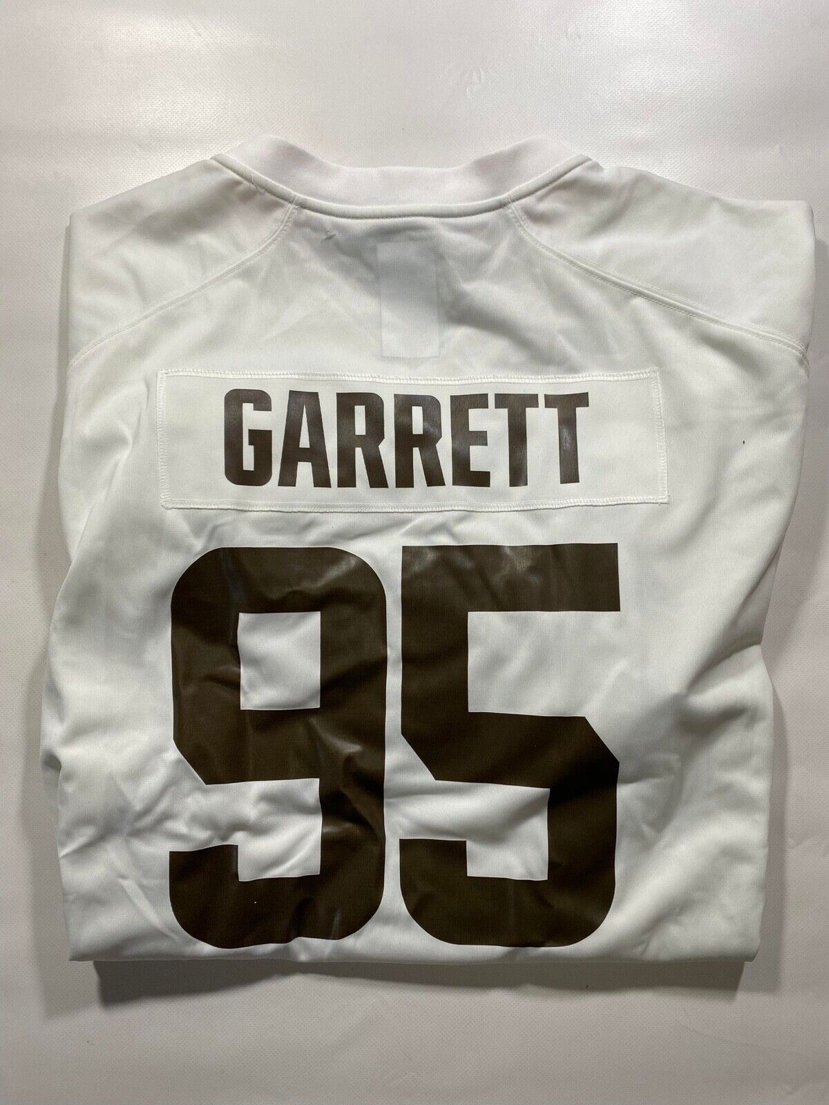 Cleveland Browns Road Nike NFL Game Jersey - Myles Garrett #95 - Mens XXXL