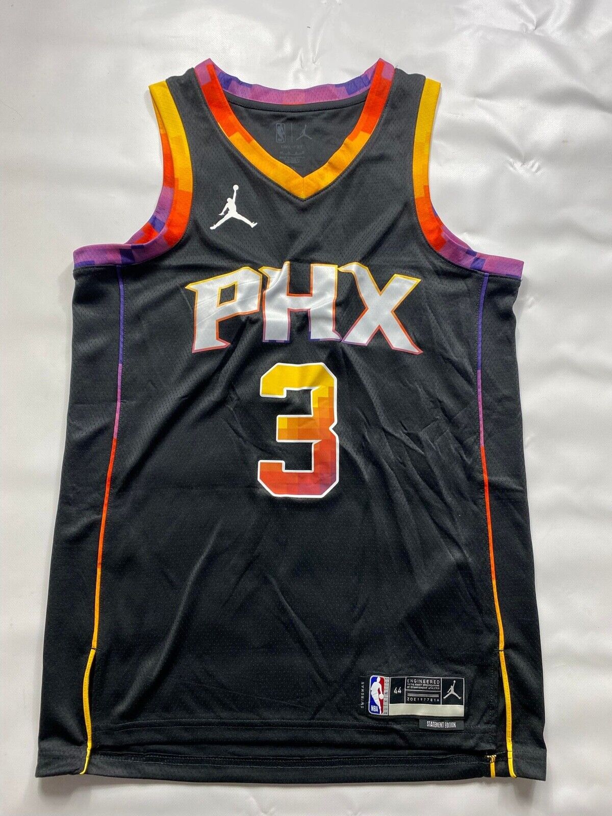 Phoenix Suns NBA Jersey Mens (M) Nike Statement Edition Black Chris Paul #3.