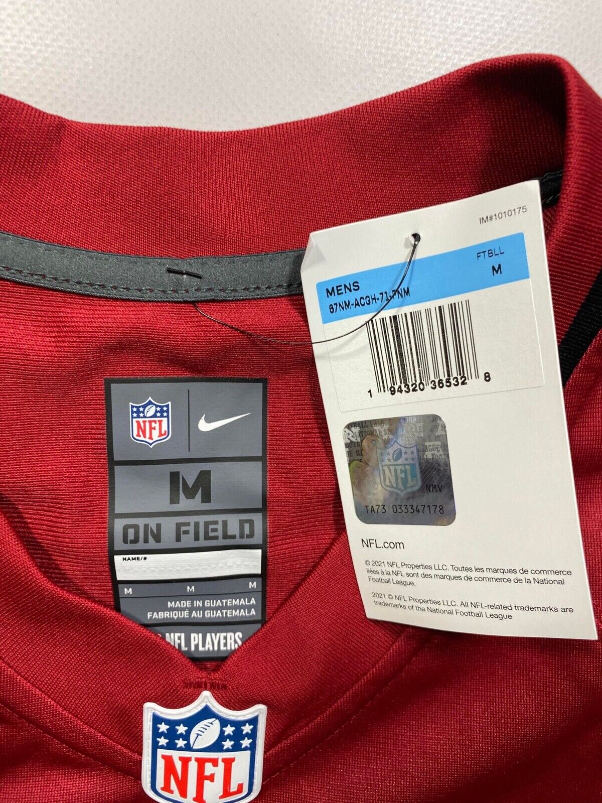 Arizona Cardinals Home Nike NFL Game Jersey - Kyler Murray #1 - Mens Medium