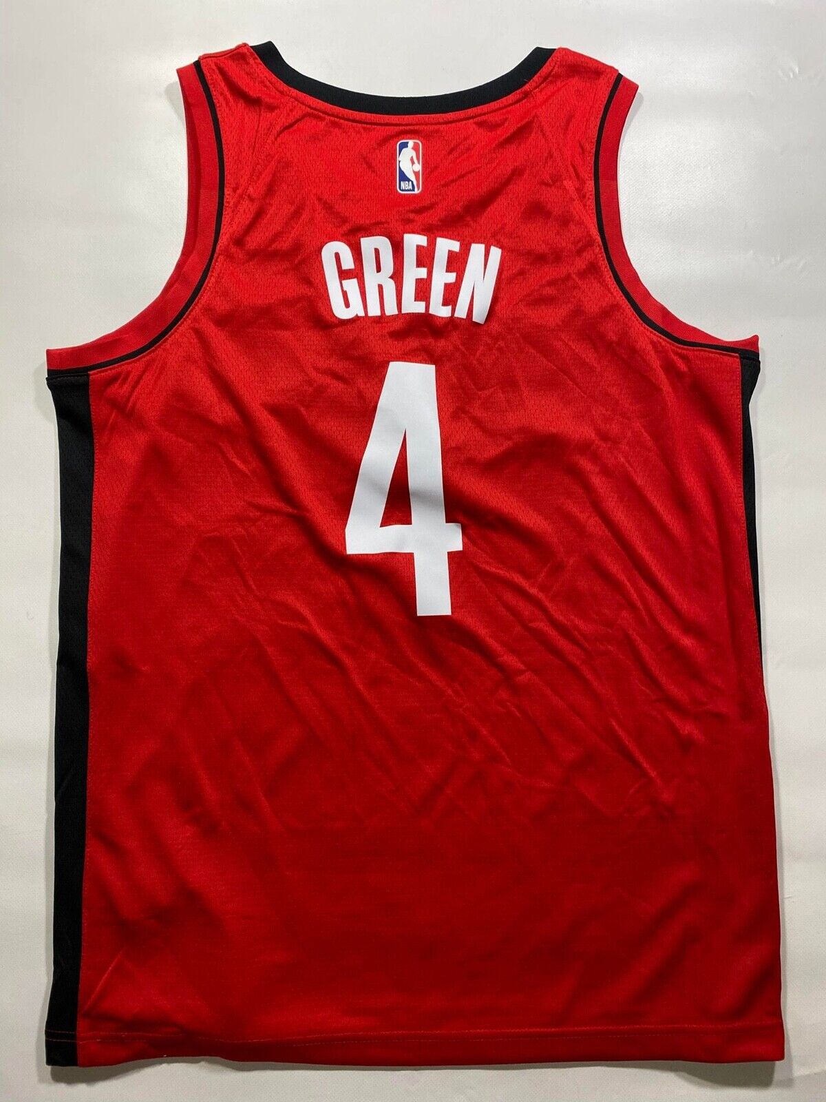 Houston Rockets #4 Jalen Green Nike NBA Icon Jersey - Mens Small - American Sports Jerseys