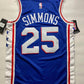 Philadelphia 76ers Nike NBA Icon Edition Jersey - Ben Simmons #25 - Mens Small