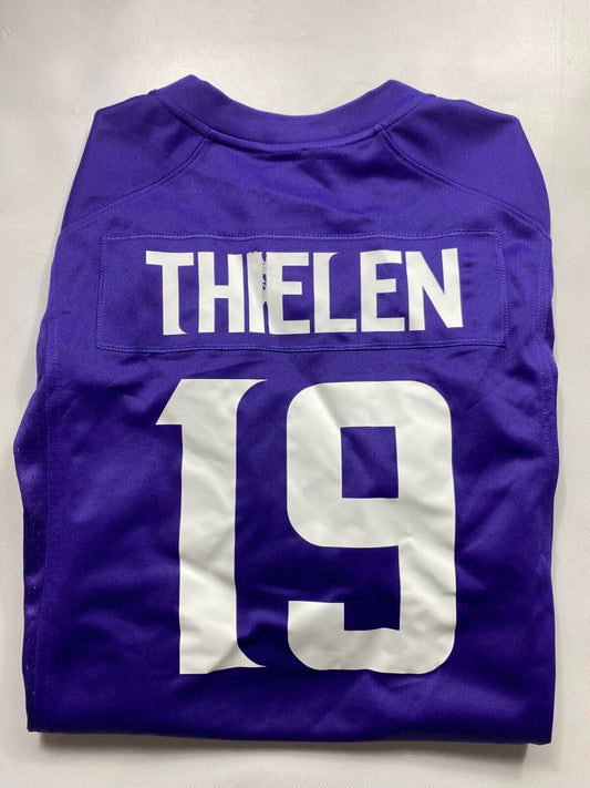 Minnesota Vikings #19 Adam Thielen Nike NFL Game Jersey - Mens Medium - American Sports Jerseys