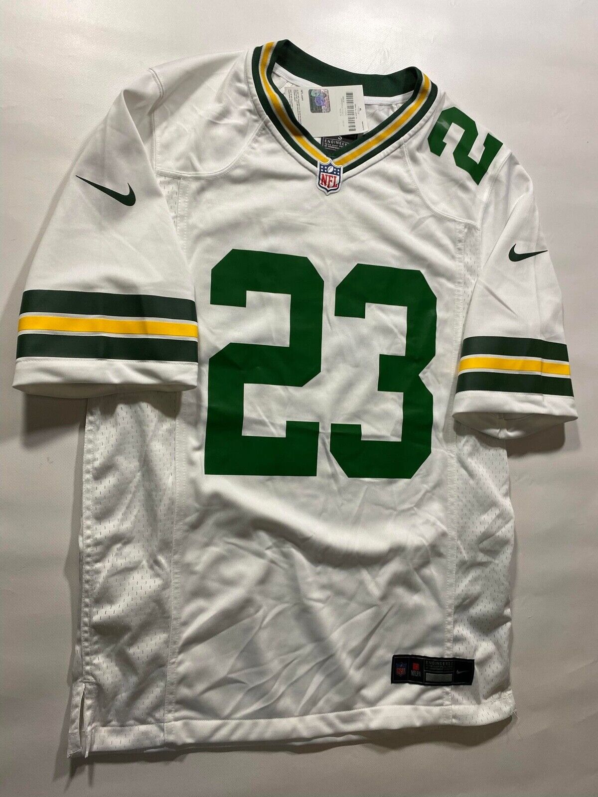 Green Bay Packers Road Nike NFL Game Jersey - Jaire Alexander #23 - Mens Small