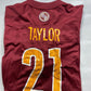 Washington Commanders #21 Sean Taylor Nike NFL Game Jersey - Mens Medium - American Sports Jerseys