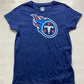 Tennessee Titans NFL T-Shirt - Womens Medium - American Sports Jerseys