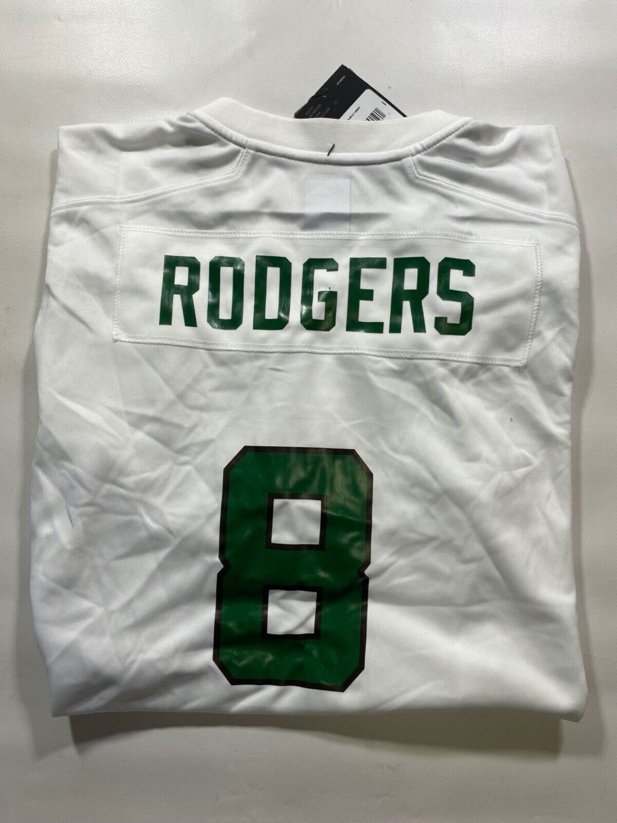 New York Jets Road Nike NFL Game Jersey - Aaron Rodgers #8 - Youth XL