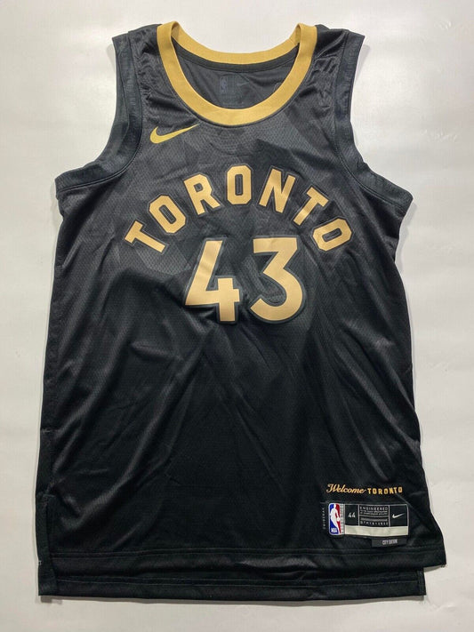 Toronto Raptors #43 Pascal Siakam Nike NBA City Jersey - Mens Medium - American Sports Jerseys