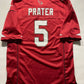 Arizona Cardinals #5 Matt Prater Nike NFL Game Jersey - Mens Medium - American Sports Jerseys