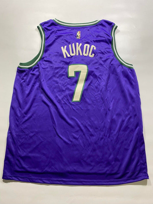 Milwaukee Bucks #7 Toni Kukoč Nike NBA Classic Jersey - Mens 3XL - American Sports Jerseys