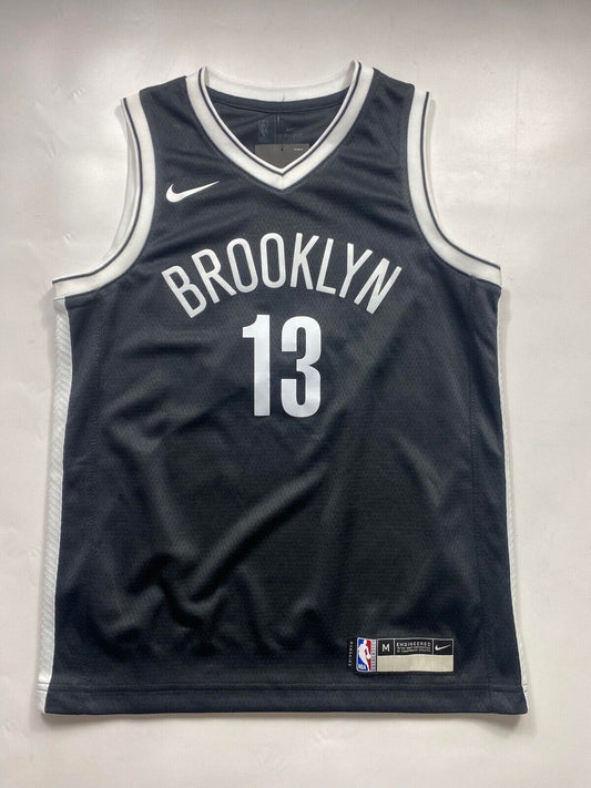 Brooklyn Nets #13 James Harden Nike NBA Icon Jersey - Youth Medium - American Sports Jerseys