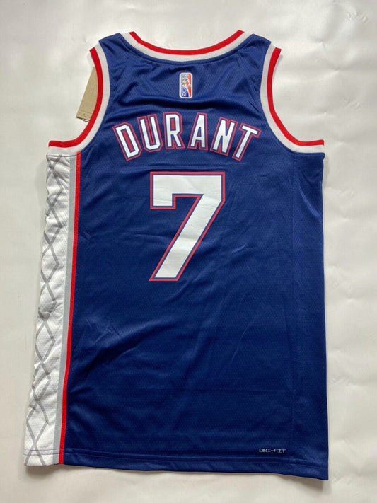 Brooklyn Nets #7 Kevin Durant Nike NBA City Jersey - Mens Small - American Sports Jerseys