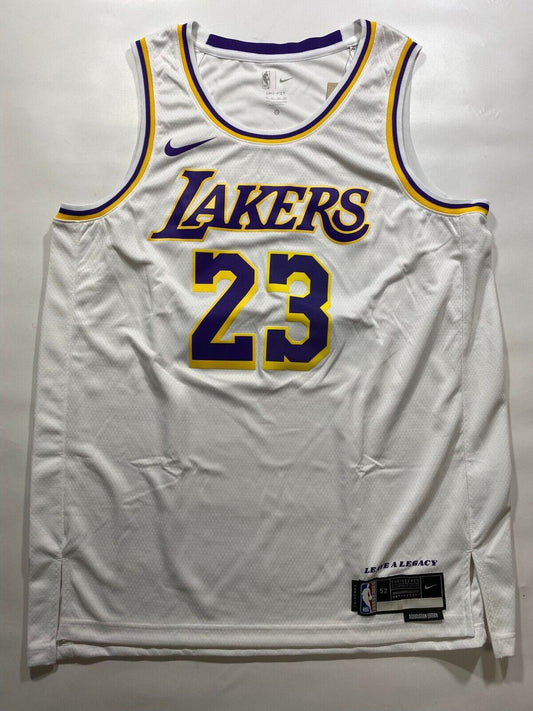 Los Angeles Lakers #23 LeBron James Nike NBA Association Jersey - Mens XL - American Sports Jerseys