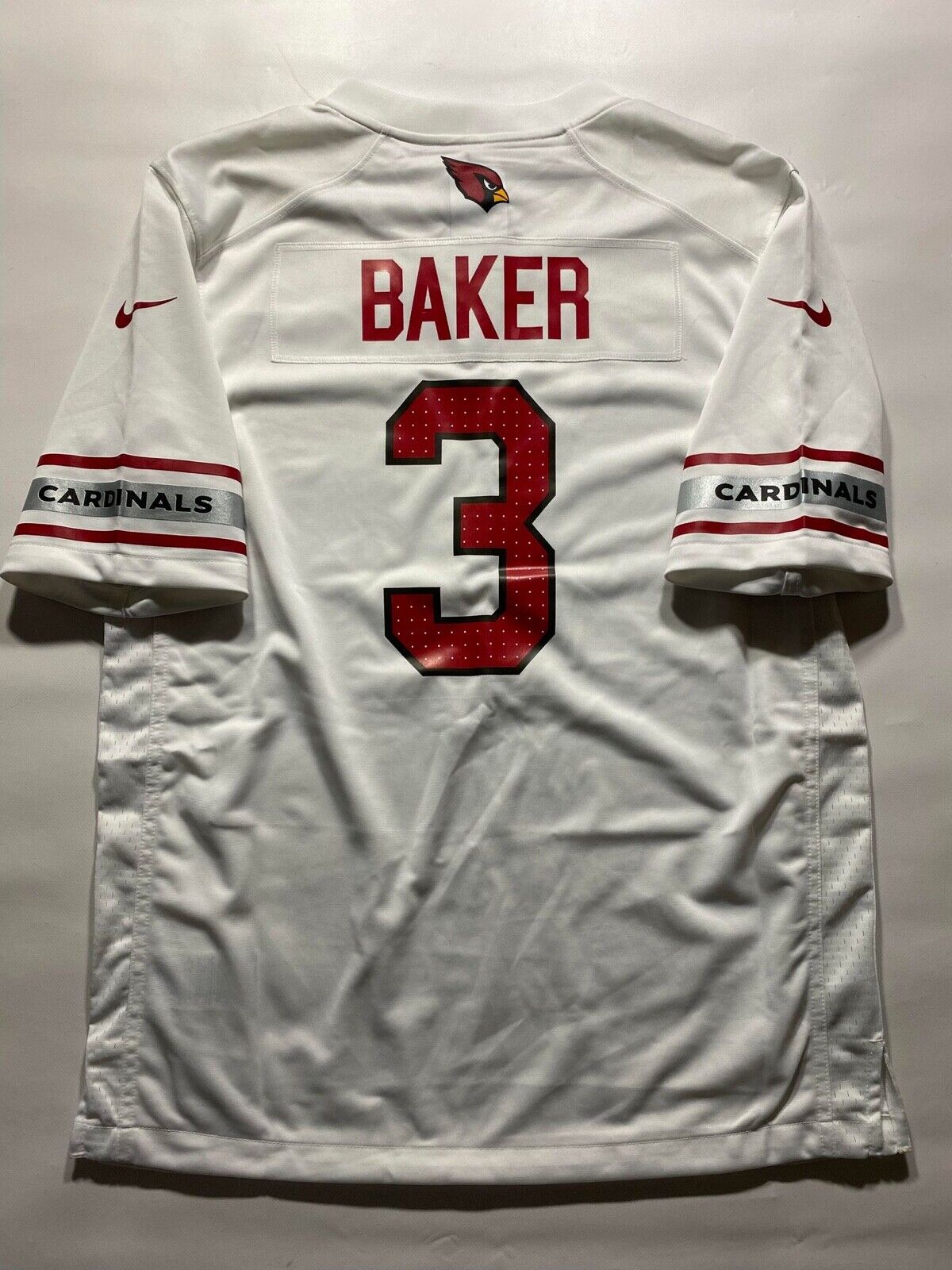 Arizona Cardinals #3 Budda Baker Nike NFL Game Jersey - Mens Medium - American Sports Jerseys