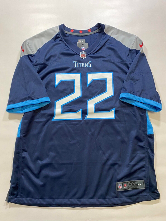 Tennessee Titans Home Nike NFL Game Jersey - Derrick Henry #22 - Mens XXL