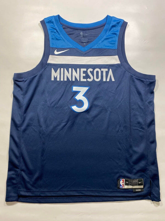 Minnesota Timberwolves #3 Jaden McDaniels Nike NBA Icon Jersey - Mens 2XL - American Sports Jerseys