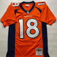 Denver Broncos Throwback Mitchell & Ness NFL Legacy Jersey Peyton Manning #18