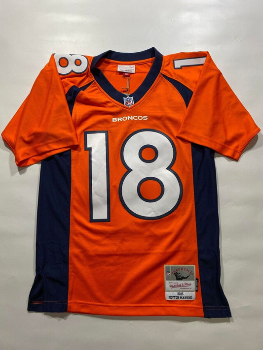 Denver Broncos Throwback Mitchell & Ness NFL Legacy Jersey Peyton Manning #18