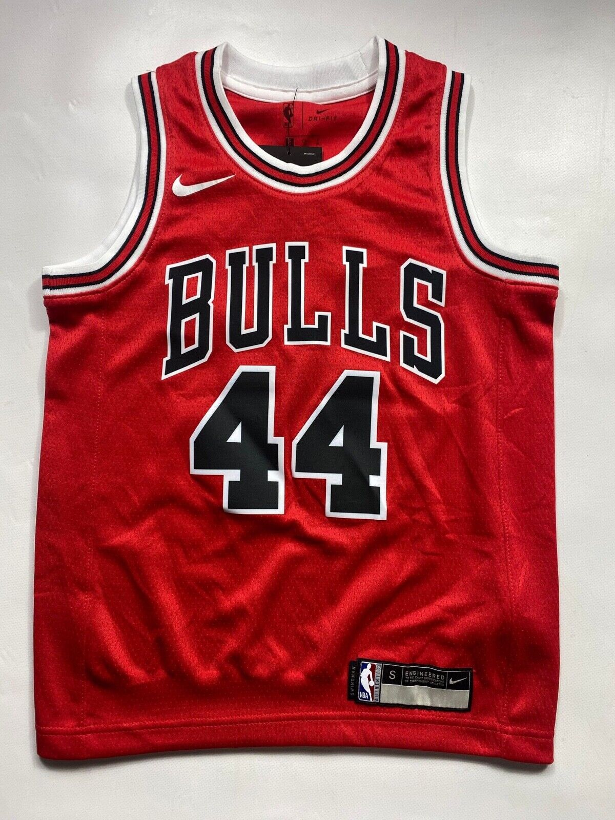 Chicago Bulls #44 Patrick Williams Nike NBA Icon Jersey - Youth Small - American Sports Jerseys