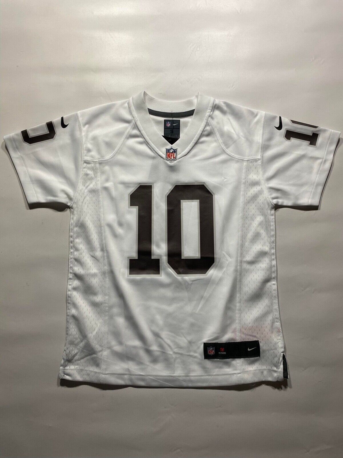 Las Vegas Raiders #10 Jimmy Garoppolo Nike NFL Game Jersey - Youth Small - American Sports Jerseys