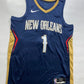 New Orleans Pelicans #1 Zion Williamson Nike NBA Icon Jersey - Mens Medium - American Sports Jerseys