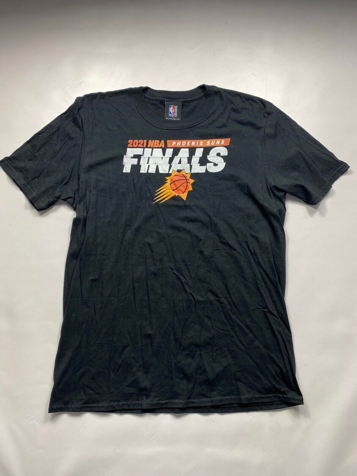 Phoenix Suns NBA T-Shirt (Size L) Mens Basketball Top Black - New.