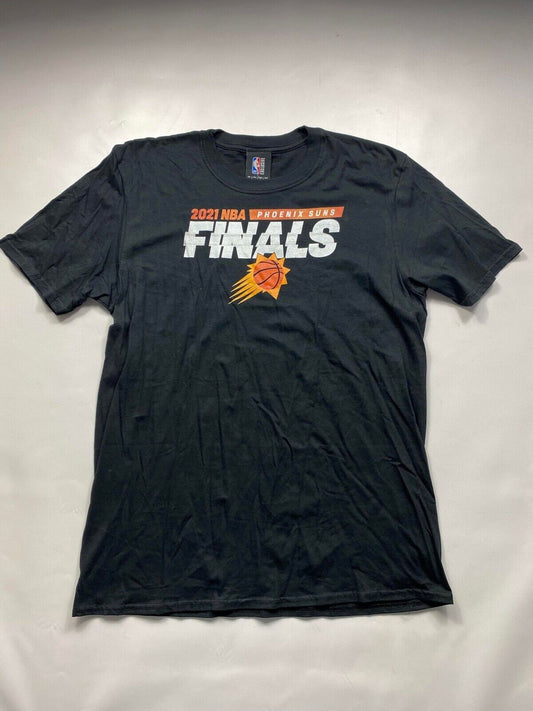 Phoenix Suns NBA T-Shirt (Size L) Mens Basketball Top Black - New.