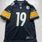 Pittsburgh Steelers #19 Ju Ju Smith-Schuster Nike NFL Game Jersey - Youth Medium - American Sports Jerseys