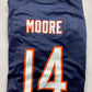 Chicago Bears #14 D.J. Moore Nike NFL Game Jersey - Mens Large - American Sports Jerseys